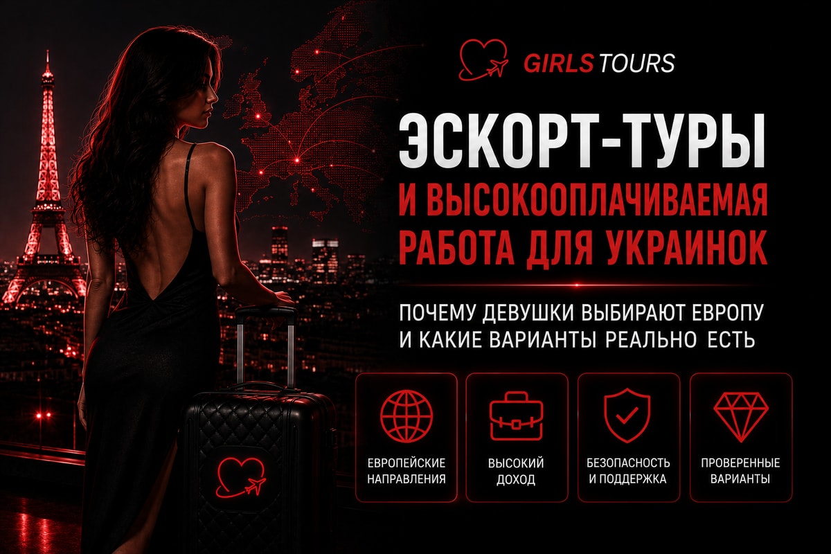 Эскорт-туры и высокооплачиваемая работа для украинок в Европе — GirlsTours