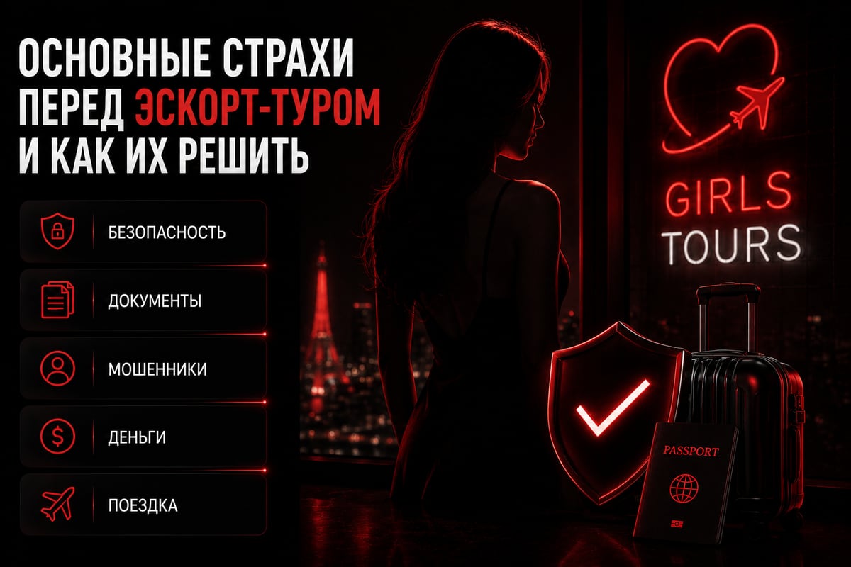 Основные страхи перед эскорт-туром и способы их решить — GirlsTours