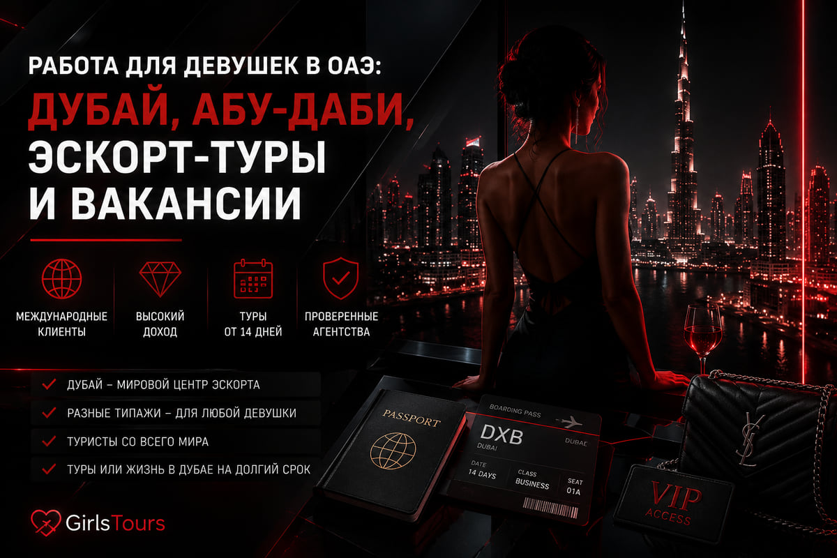Работа для девушек в ОАЭ: Дубай, Абу-Даби, эскорт-туры и вакансии — GirlsTours